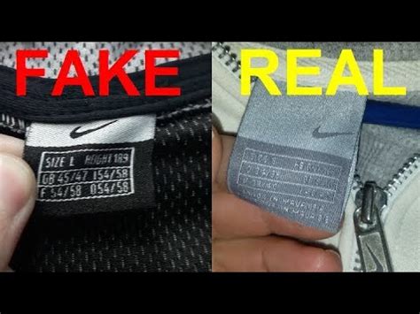 how to tell fake nike sweat jacket|how to check if nike is a scam.